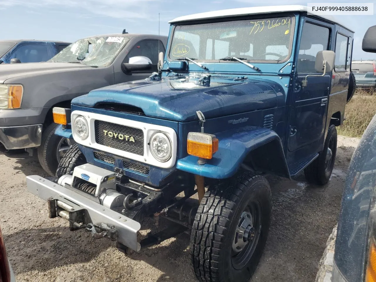 1984 Toyota Landcruser VIN: FJ40F999405888638 Lot: 75526604