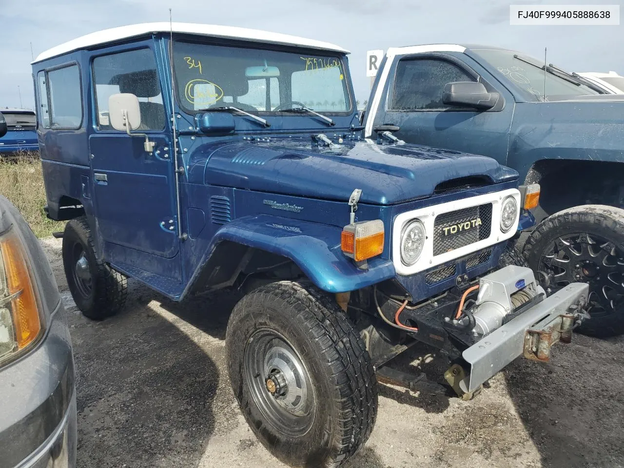 1984 Toyota Landcruser VIN: FJ40F999405888638 Lot: 75526604