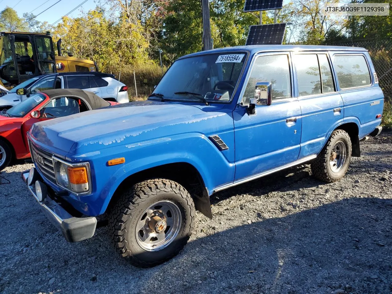 1985 Toyota Land Cruiser Fj60 VIN: JT3FJ60G9F1129398 Lot: 75185594