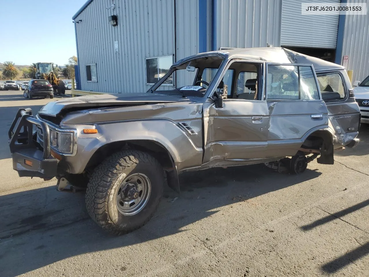 1988 Toyota Land Cruiser Fj62 Gx VIN: JT3FJ62G1J0081553 Lot: 78088144