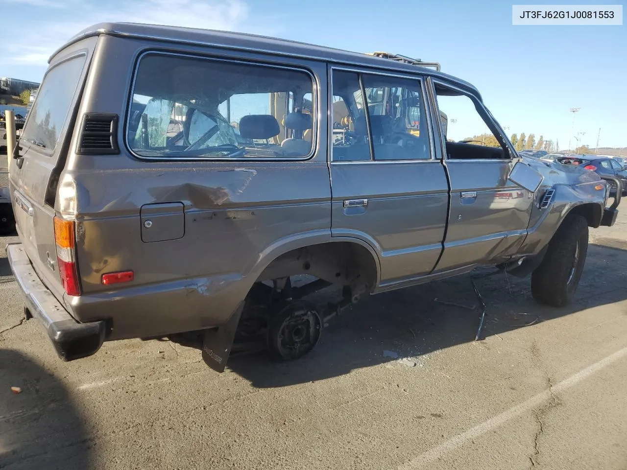 1988 Toyota Land Cruiser Fj62 Gx VIN: JT3FJ62G1J0081553 Lot: 78088144