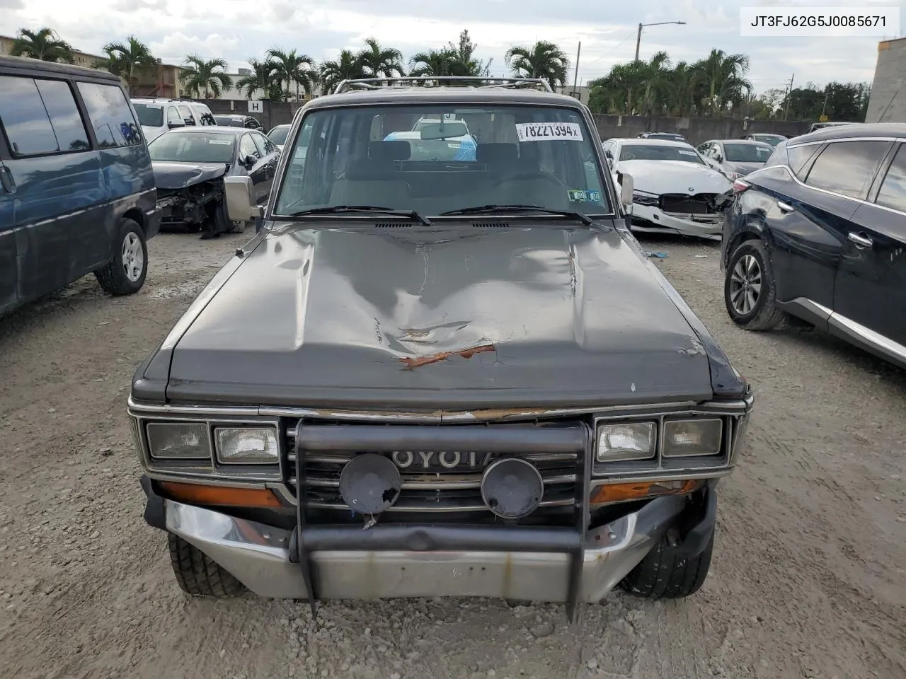 1988 Toyota Land Cruiser Fj62 Gx VIN: JT3FJ62G5J0085671 Lot: 78221394