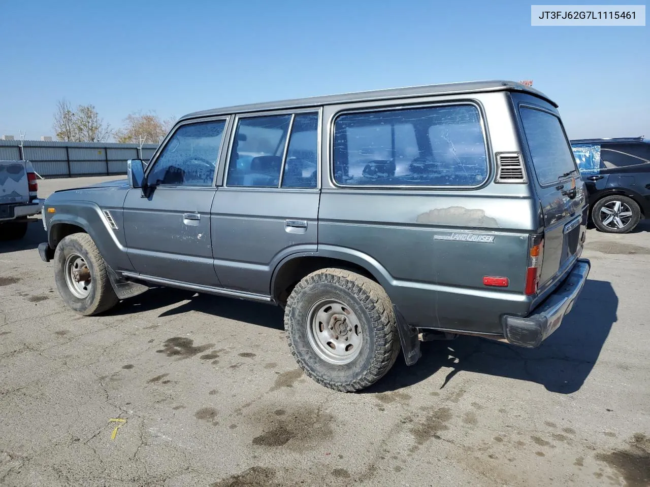 1990 Toyota Land Cruiser Fj62 Gx VIN: JT3FJ62G7L1115461 Lot: 80126224