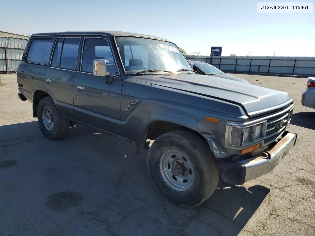 1990 Toyota Land Cruiser Fj62 Gx VIN: JT3FJ62G7L1115461 Lot: 80126224