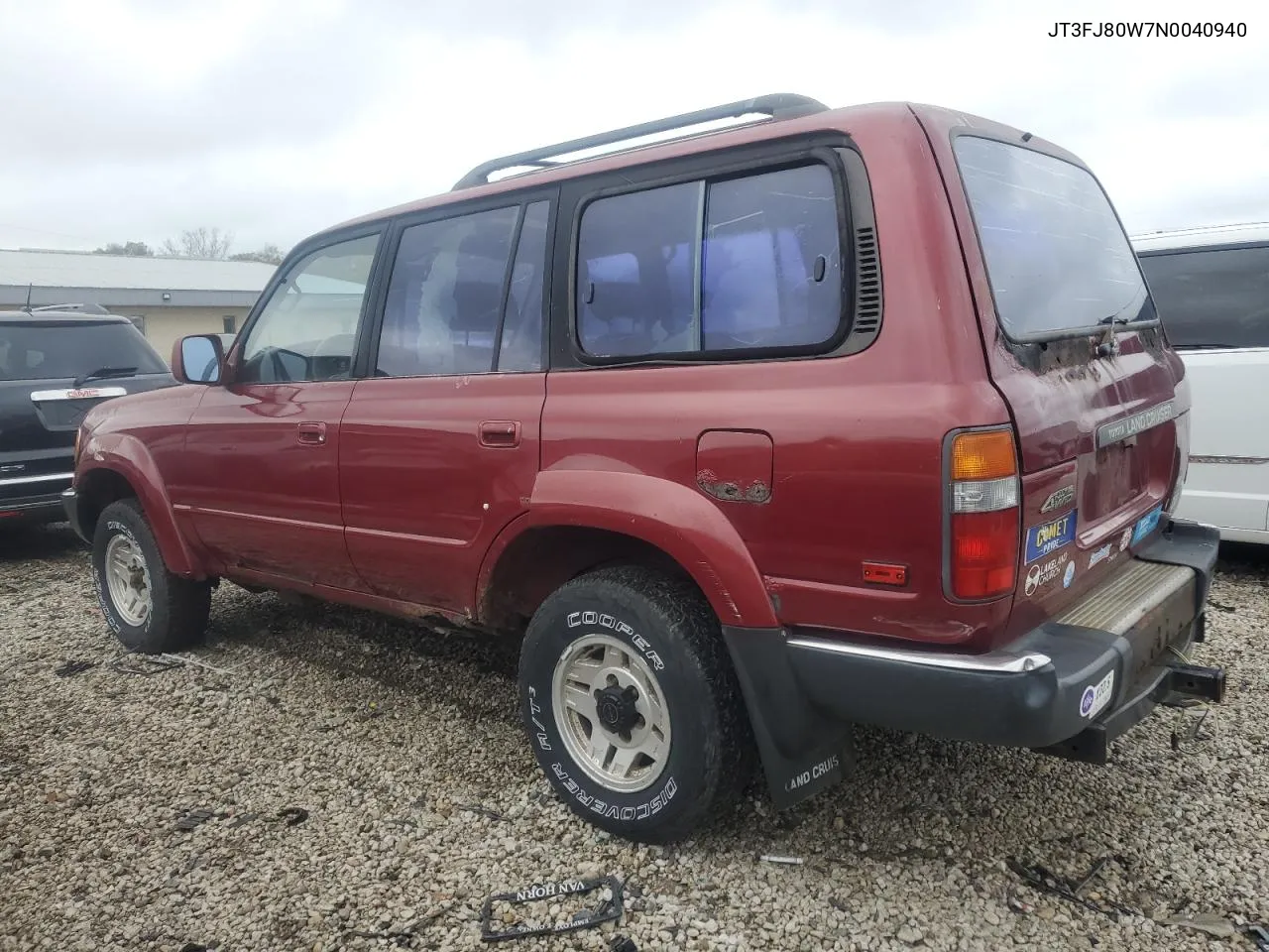 1992 Toyota Land Cruiser Fj80 VIN: JT3FJ80W7N0040940 Lot: 78528874