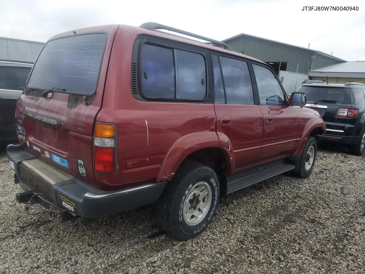 1992 Toyota Land Cruiser Fj80 VIN: JT3FJ80W7N0040940 Lot: 78528874