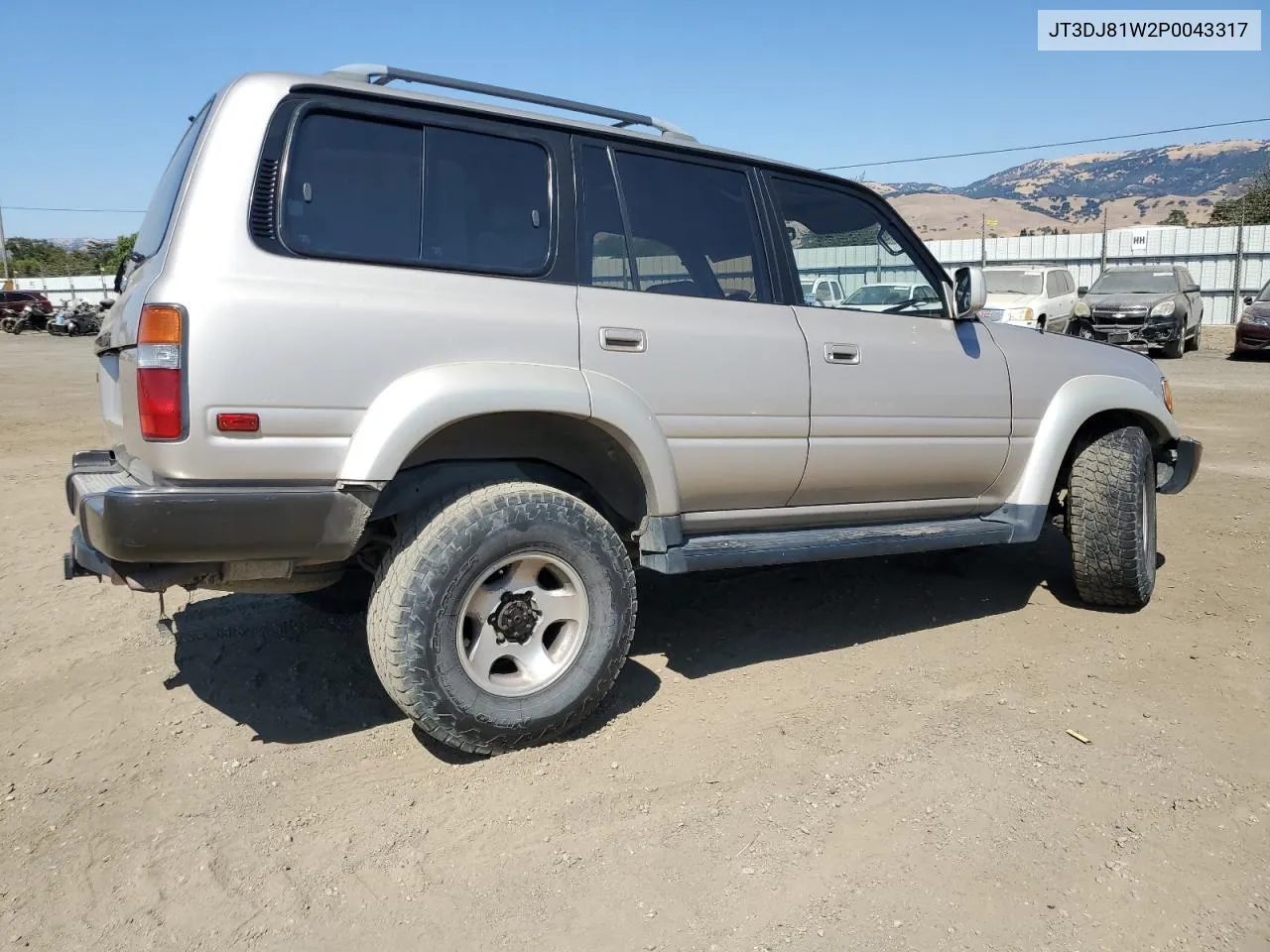 JT3DJ81W2P0043317 1993 Toyota Land Cruiser Dj81