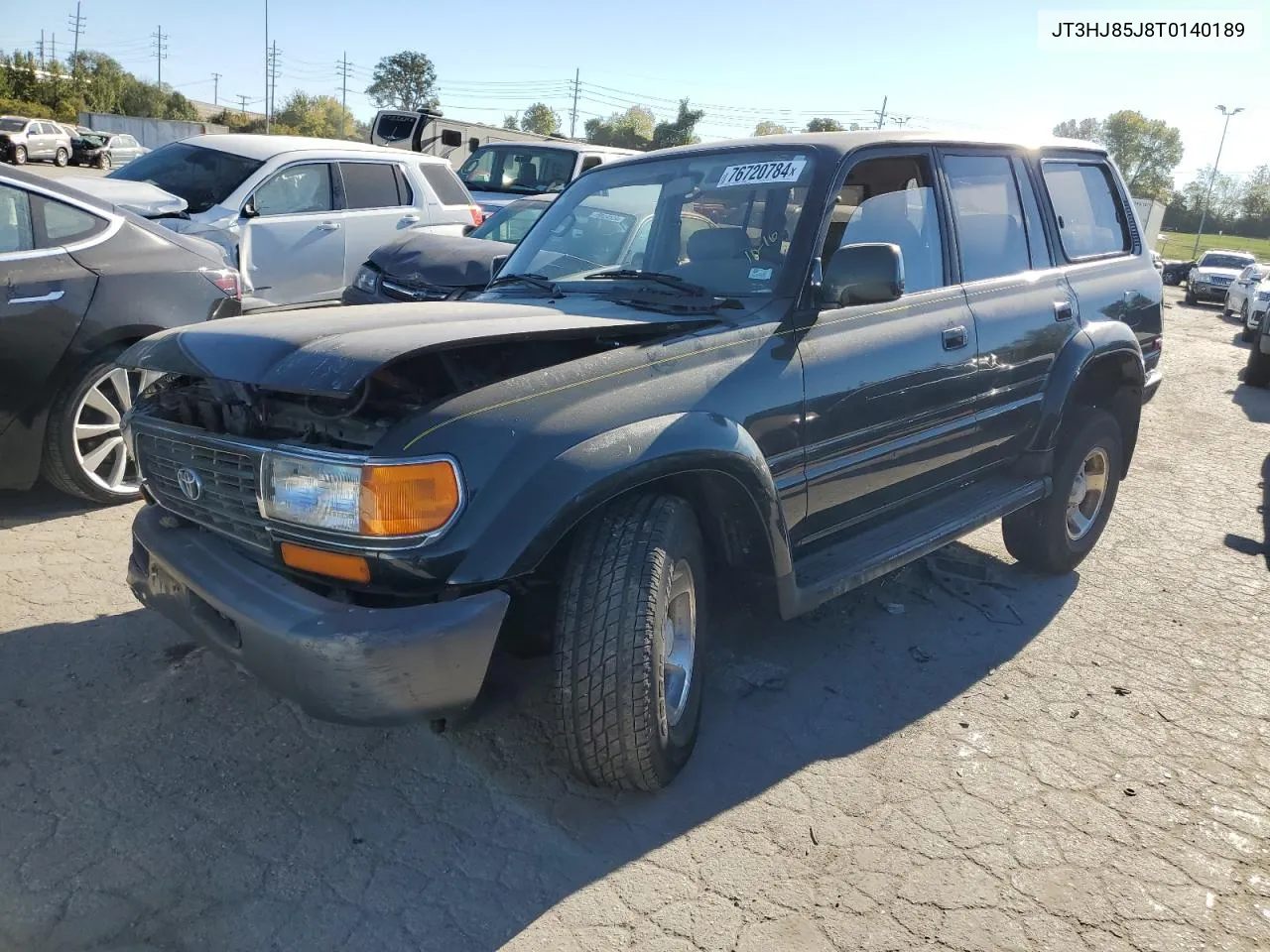 1996 Toyota Land Cruiser Hj85 VIN: JT3HJ85J8T0140189 Lot: 76720784