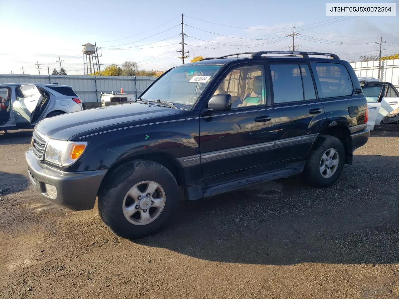 1999 Toyota Land Cruiser VIN: JT3HT05J5X0072564 Lot: 77000044