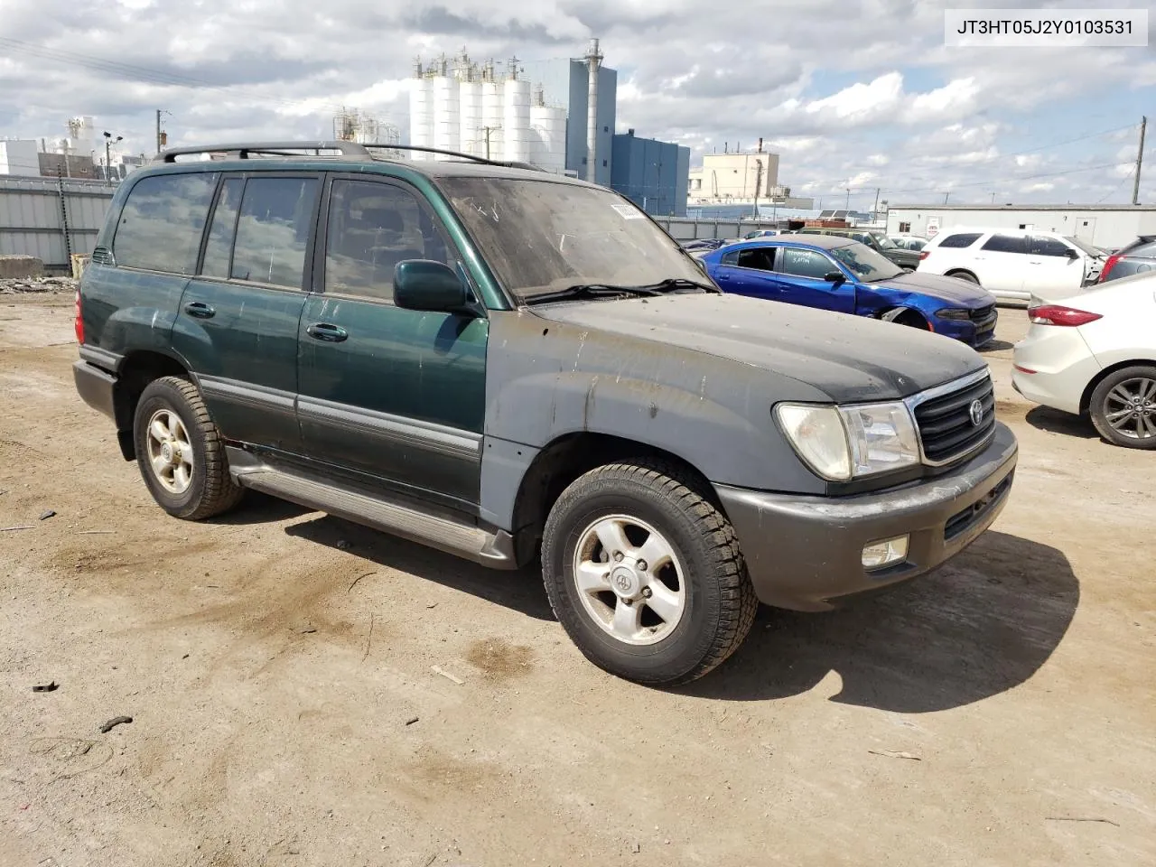 2000 Toyota Land Cruiser VIN: JT3HT05J2Y0103531 Lot: 70083784