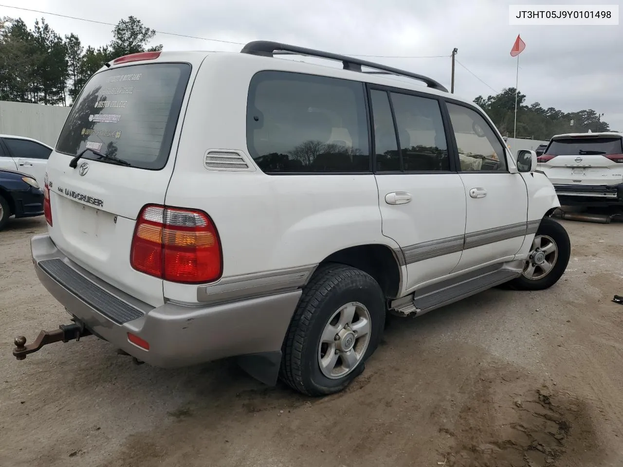 2000 Toyota Land Cruiser VIN: JT3HT05J9Y0101498 Lot: 76126734