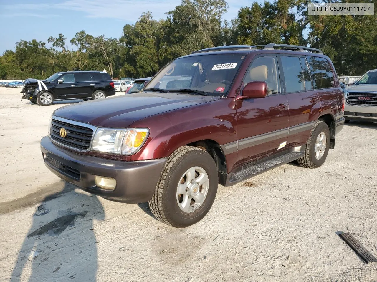 2000 Toyota Land Cruiser VIN: JT3HT05J9Y0111707 Lot: 76317924