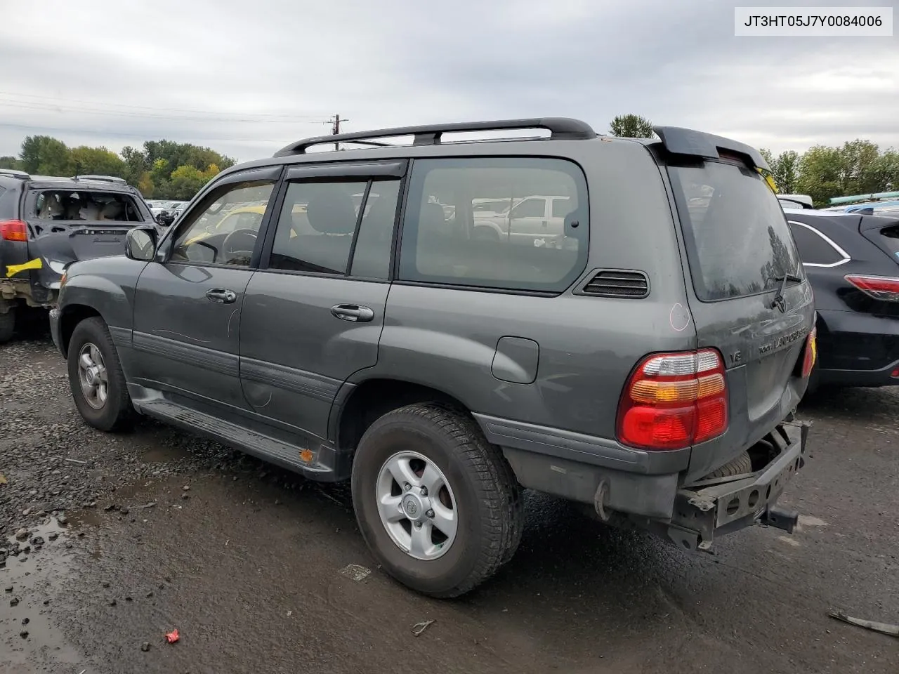 2000 Toyota Land Cruiser VIN: JT3HT05J7Y0084006 Lot: 76390254