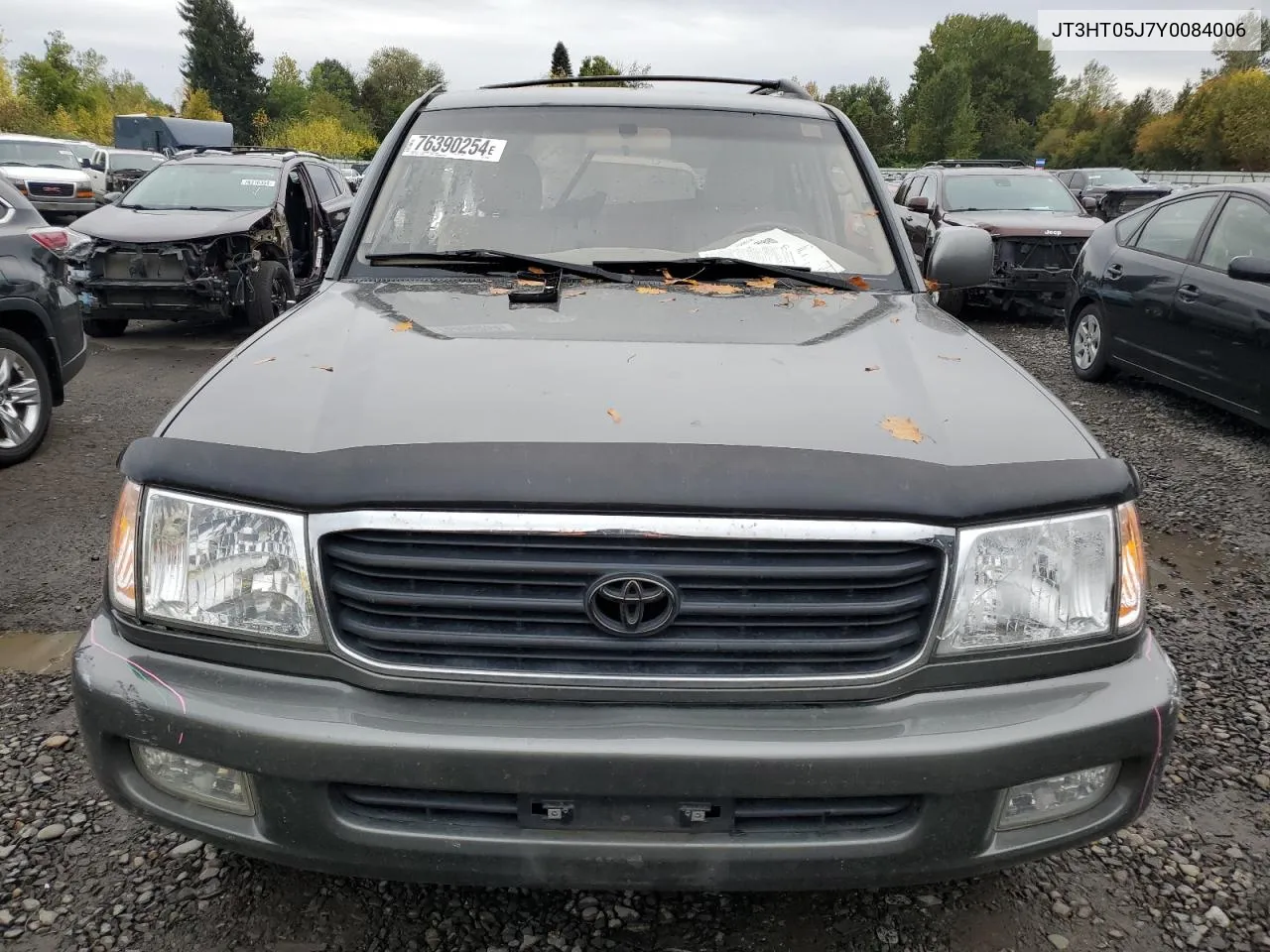 2000 Toyota Land Cruiser VIN: JT3HT05J7Y0084006 Lot: 76390254