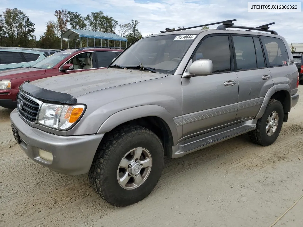 2001 Toyota Land Cruiser VIN: JTEHT05JX12006322 Lot: 74210664