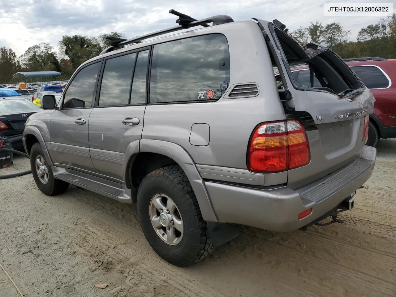 2001 Toyota Land Cruiser VIN: JTEHT05JX12006322 Lot: 74210664