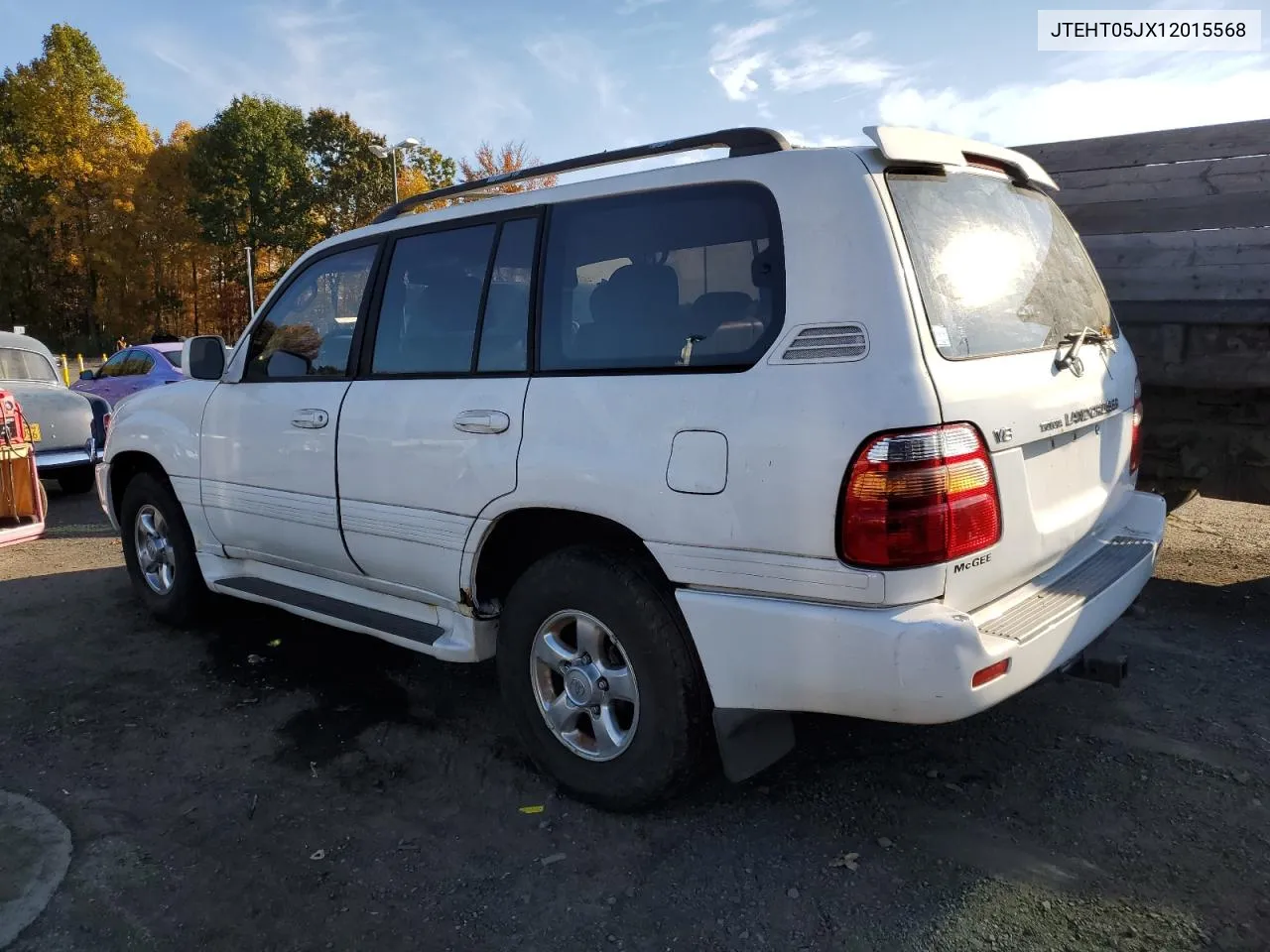 2001 Toyota Land Cruiser VIN: JTEHT05JX12015568 Lot: 74849794