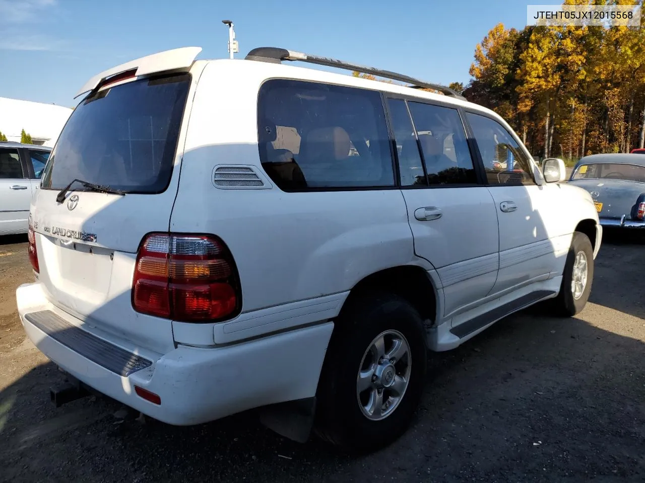 2001 Toyota Land Cruiser VIN: JTEHT05JX12015568 Lot: 74849794