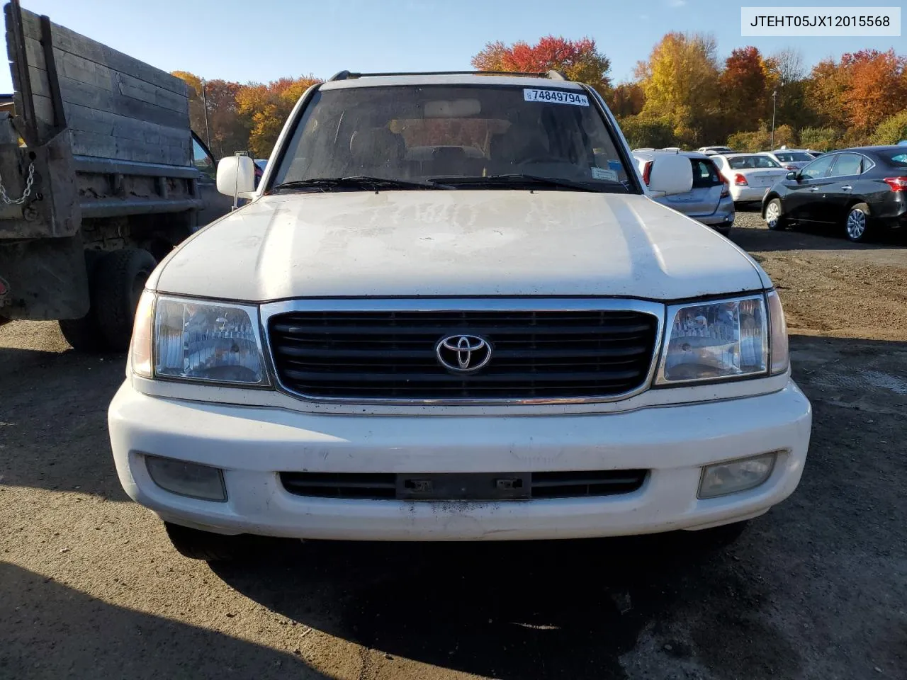 2001 Toyota Land Cruiser VIN: JTEHT05JX12015568 Lot: 74849794