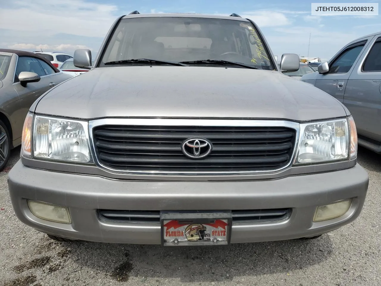 2001 Toyota Land Cruiser VIN: JTEHT05J612008312 Lot: 75644214