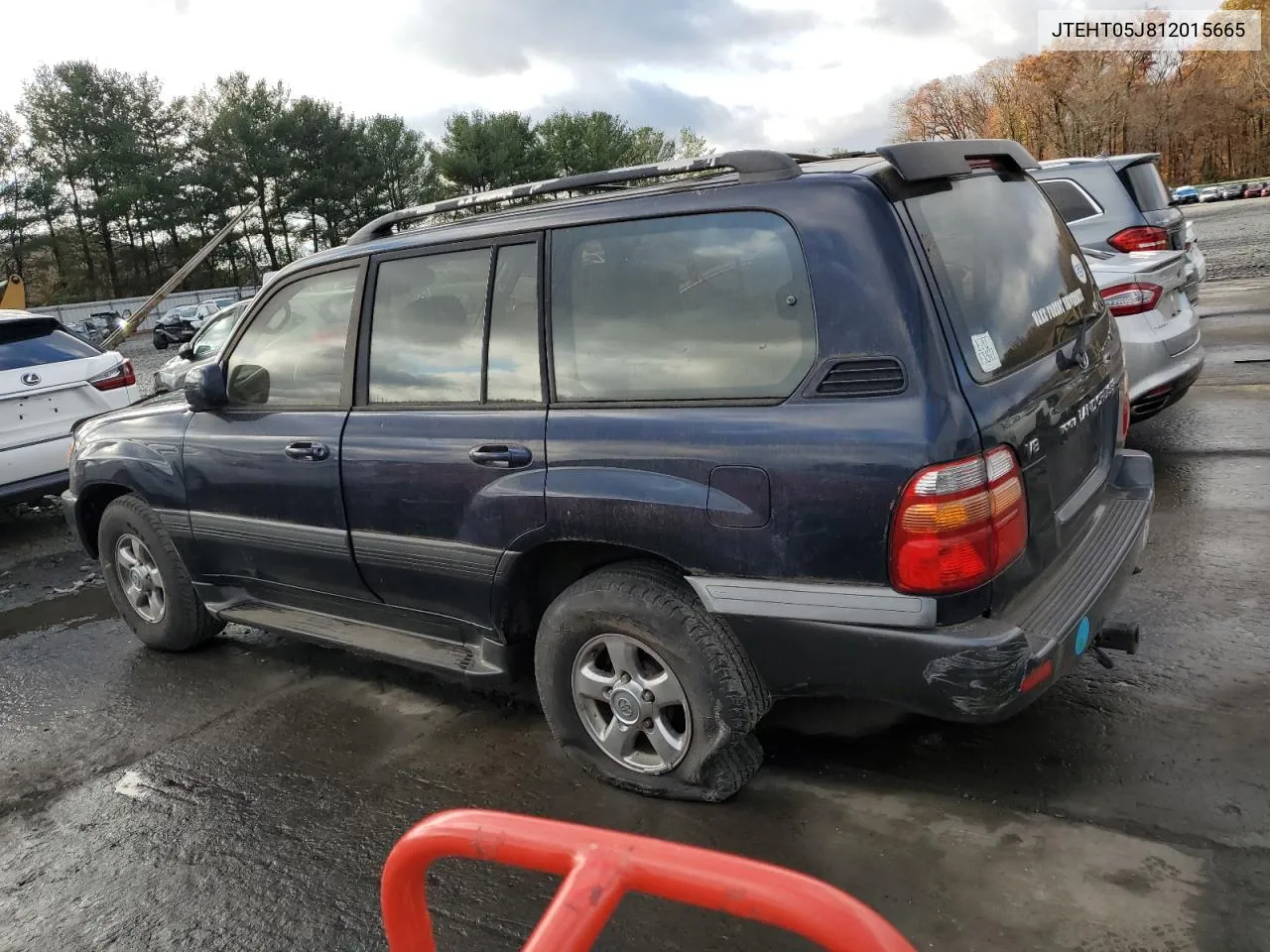 2001 Toyota Land Cruiser VIN: JTEHT05J812015665 Lot: 80098984