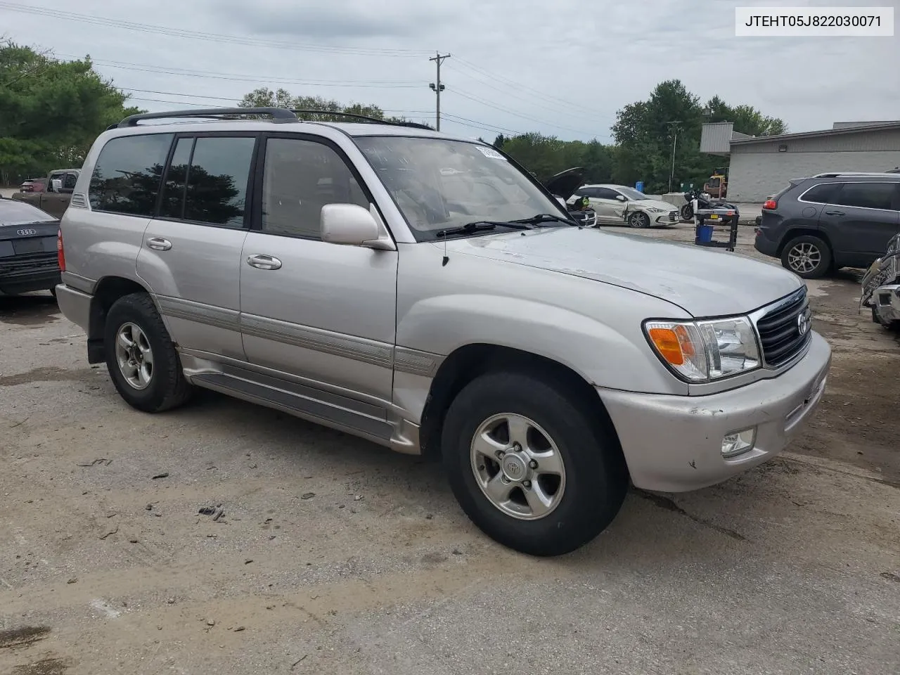 2002 Toyota Land Cruiser VIN: JTEHT05J822030071 Lot: 73192604