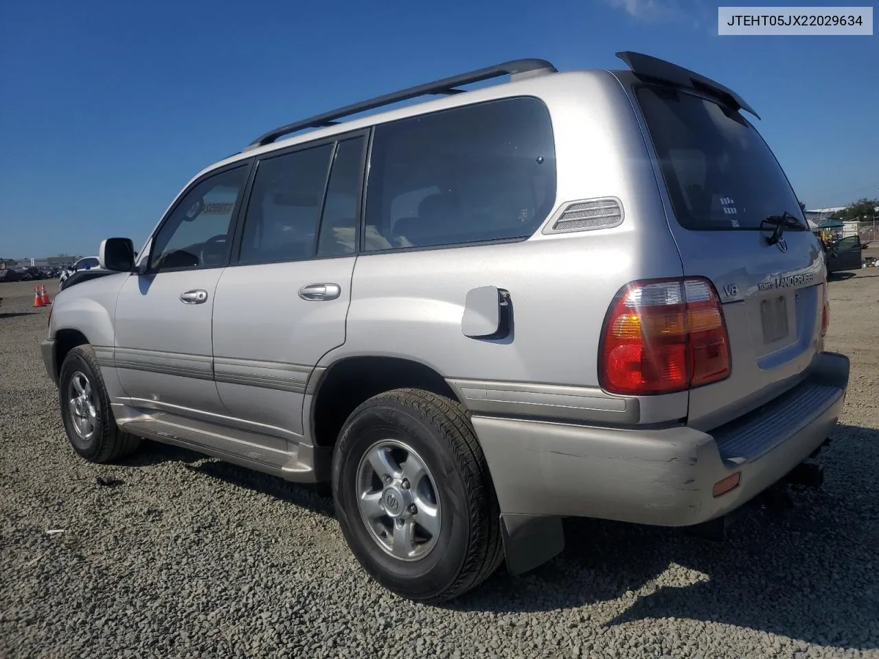 2002 Toyota Land Cruiser VIN: JTEHT05JX22029634 Lot: 78552444