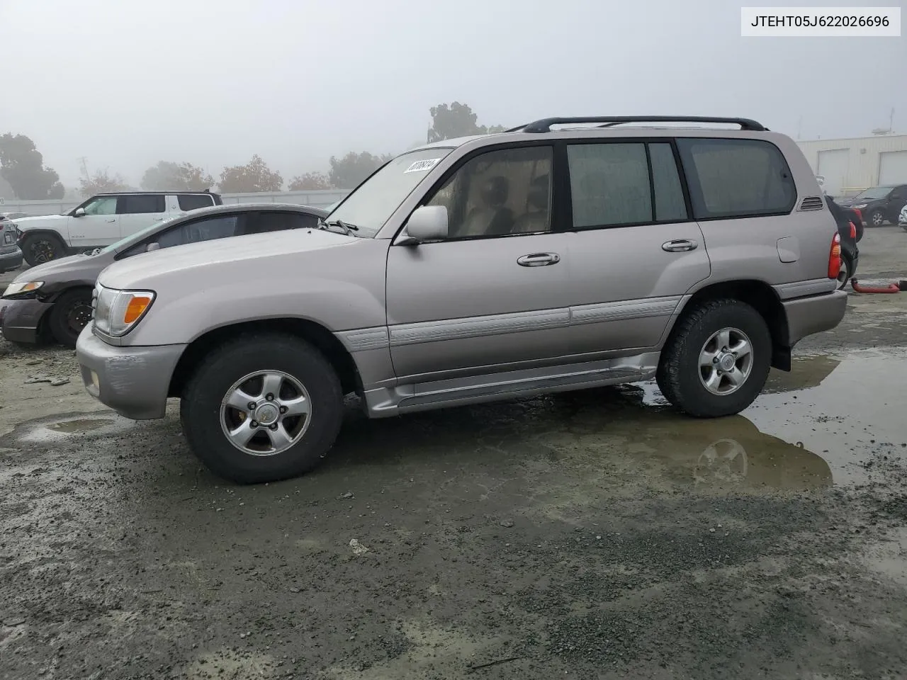 2002 Toyota Land Cruiser VIN: JTEHT05J622026696 Lot: 80766414