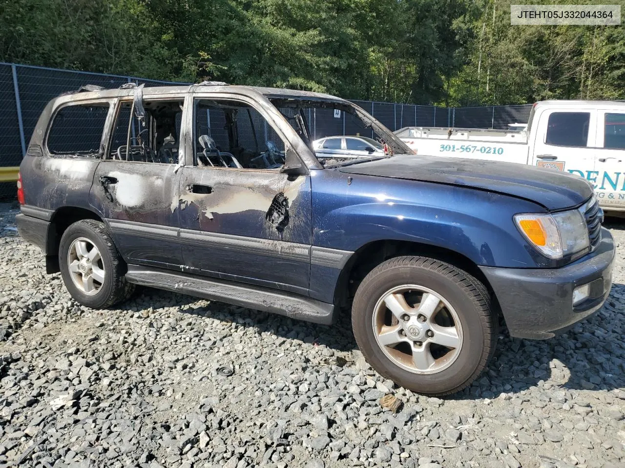 2003 Toyota Land Cruiser VIN: JTEHT05J332044364 Lot: 70952174