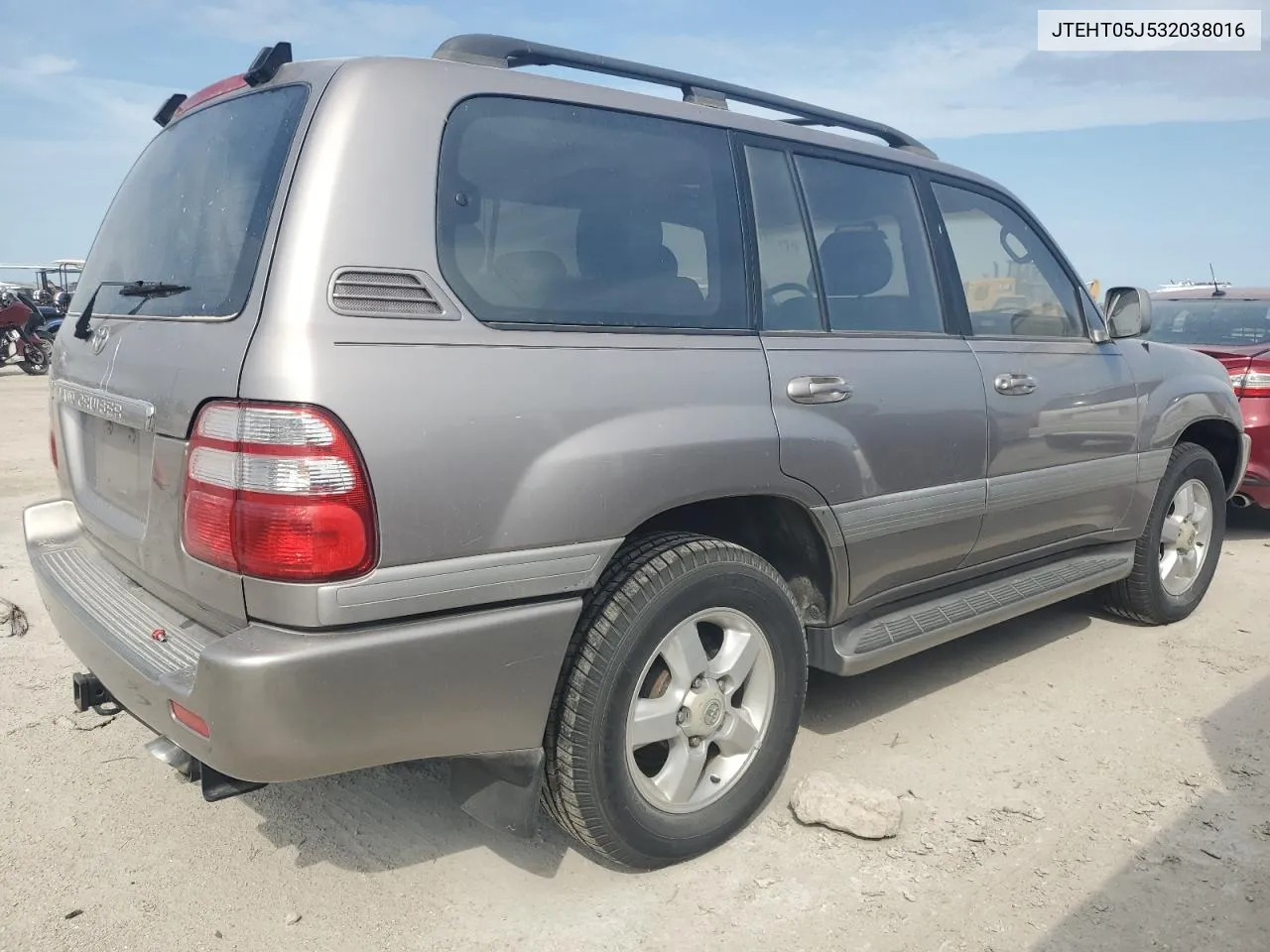 2003 Toyota Land Cruiser VIN: JTEHT05J532038016 Lot: 74527774