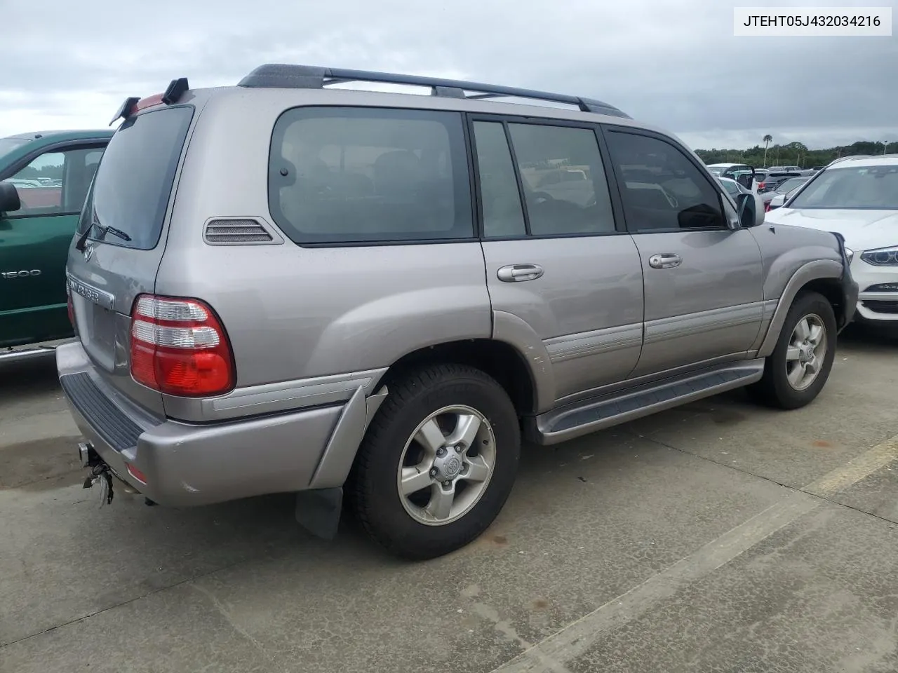 2003 Toyota Land Cruiser VIN: JTEHT05J432034216 Lot: 74669064