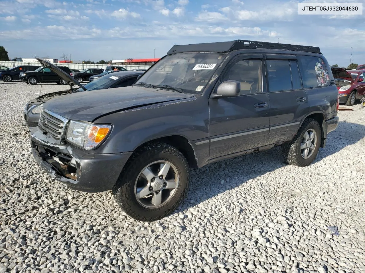 2003 Toyota Land Cruiser VIN: JTEHT05J932044630 Lot: 76836364