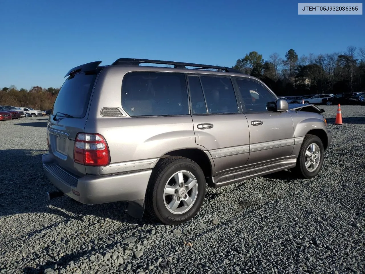 2003 Toyota Land Cruiser VIN: JTEHT05J932036365 Lot: 79696224