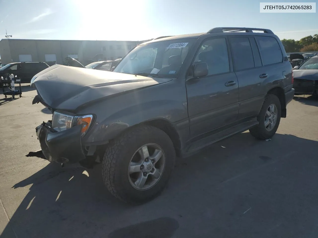 JTEHT05J742065283 2004 Toyota Land Cruiser