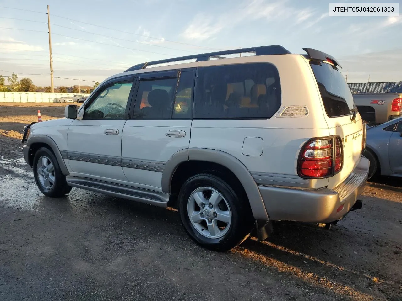 2004 Toyota Land Cruiser VIN: JTEHT05J042061303 Lot: 73775064