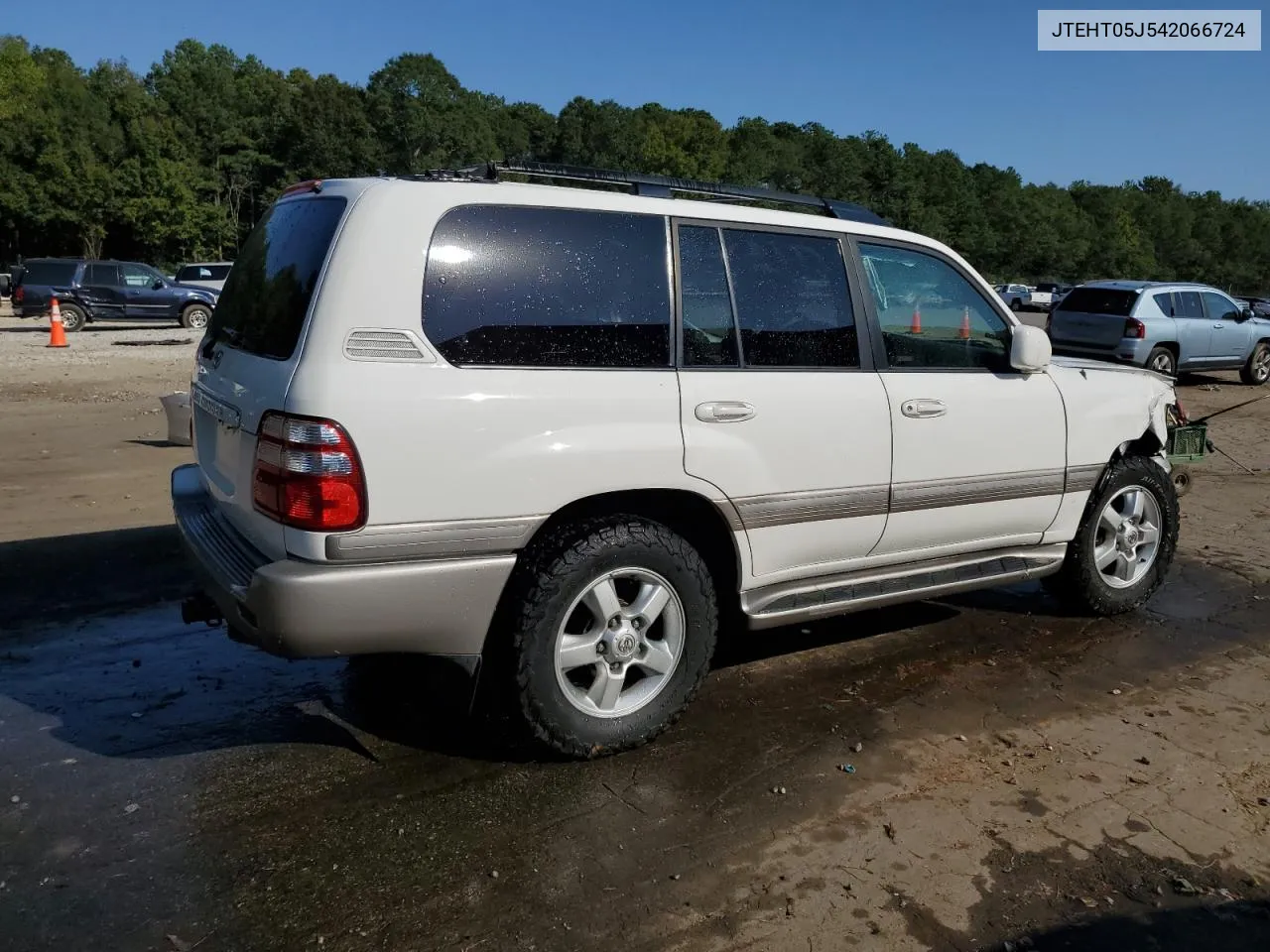 2004 Toyota Land Cruiser VIN: JTEHT05J542066724 Lot: 74888234