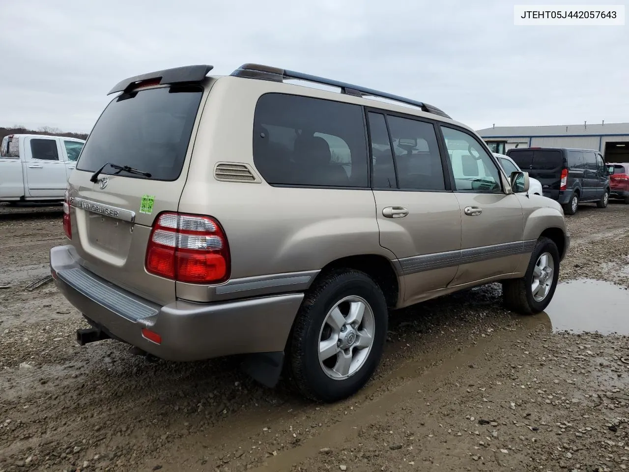 2004 Toyota Land Cruiser VIN: JTEHT05J442057643 Lot: 80089224