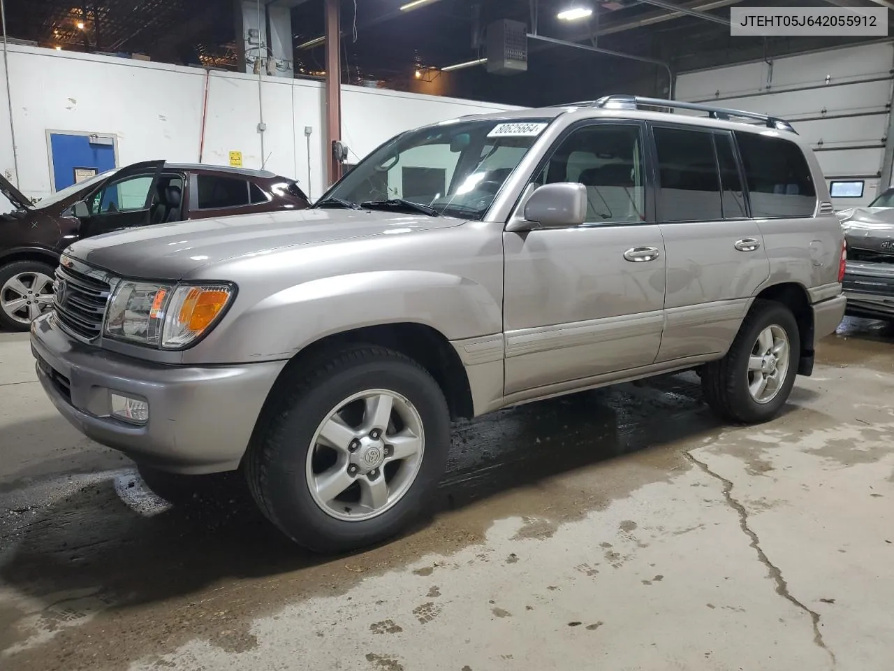 2004 Toyota Land Cruiser VIN: JTEHT05J642055912 Lot: 80625664