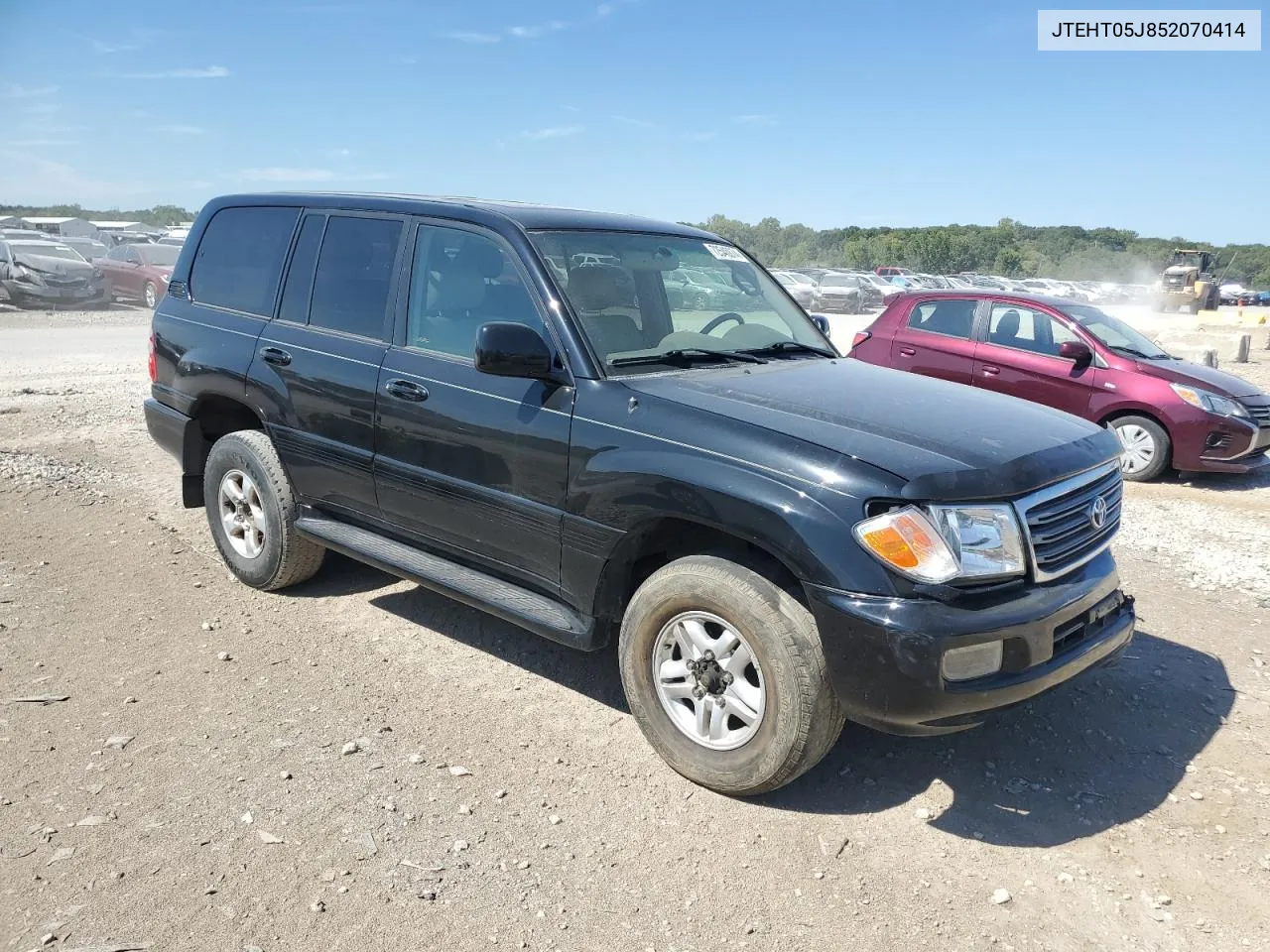 2005 Toyota Land Cruiser VIN: JTEHT05J852070414 Lot: 72540074