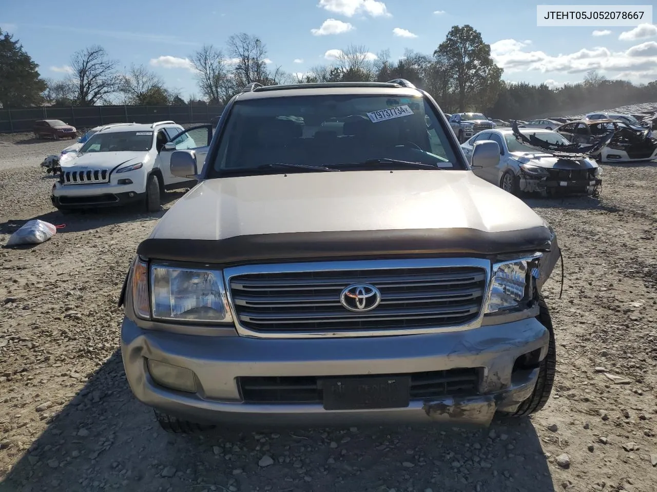 2005 Toyota Land Cruiser VIN: JTEHT05J052078667 Lot: 79737734