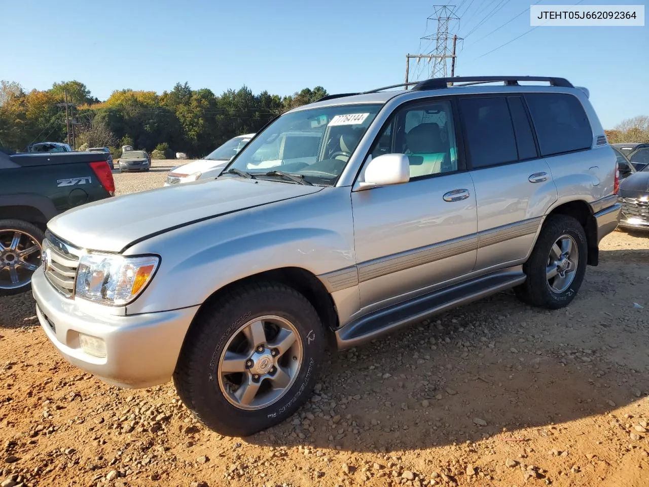 2006 Toyota Land Cruiser VIN: JTEHT05J662092364 Lot: 77764144