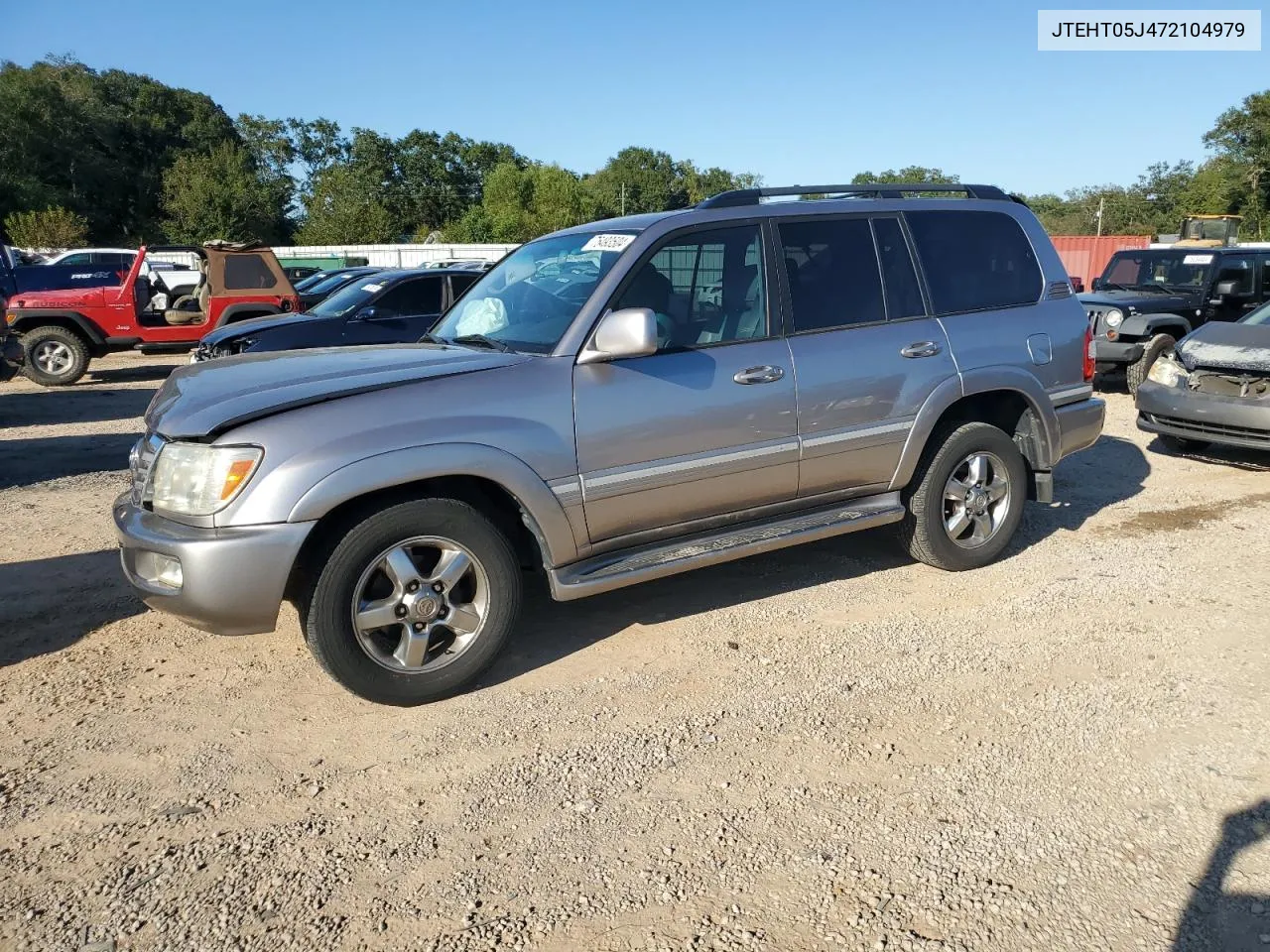 2007 Toyota Land Cruiser VIN: JTEHT05J472104979 Lot: 75493504