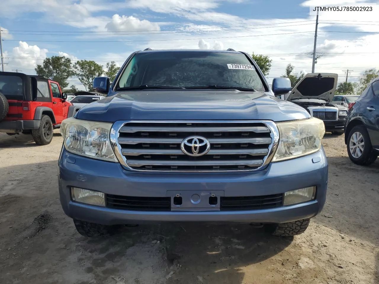 2008 Toyota Land Cruiser VIN: JTMHY05J785002923 Lot: 73977294