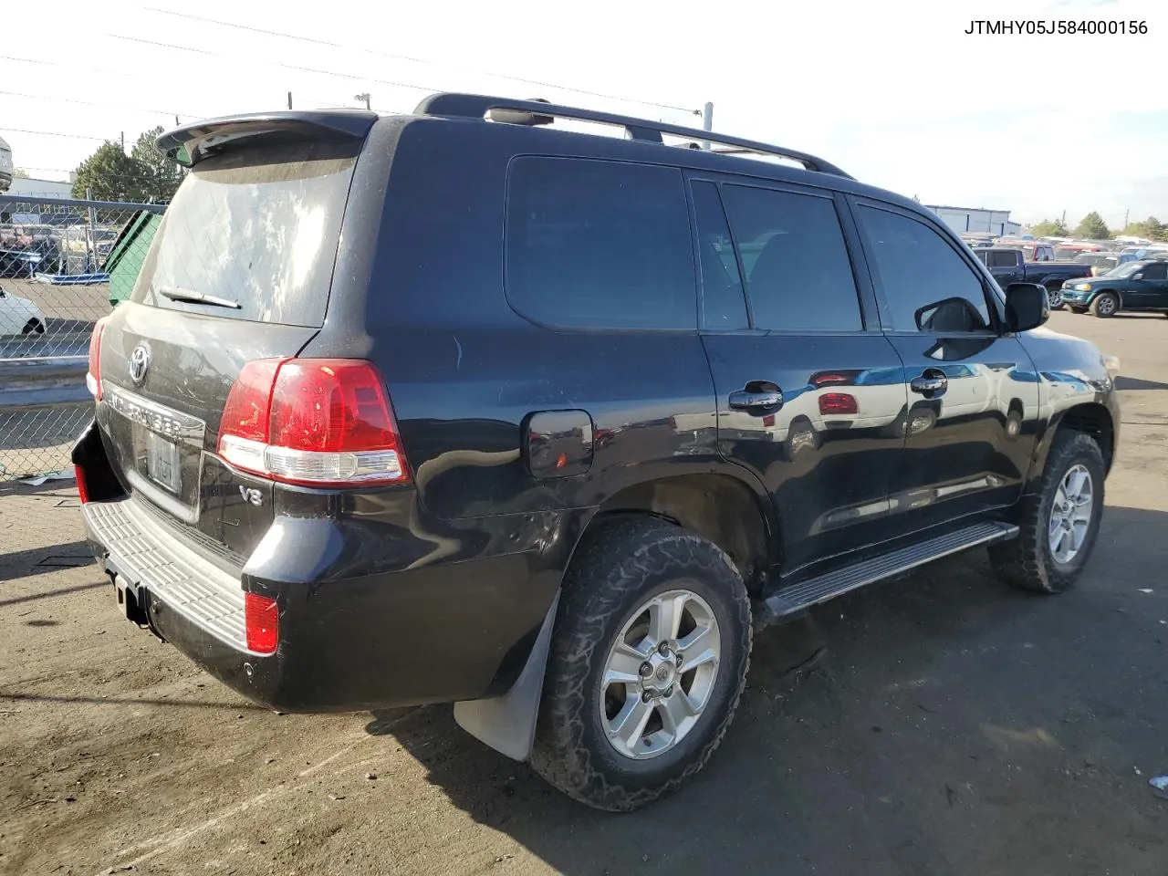 2008 Toyota Land Cruiser VIN: JTMHY05J584000156 Lot: 76118824