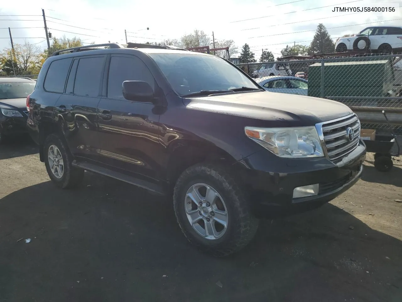 2008 Toyota Land Cruiser VIN: JTMHY05J584000156 Lot: 76118824