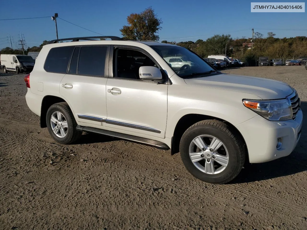 2013 Toyota Land Cruiser VIN: JTMHY7AJ4D4016406 Lot: 76078904