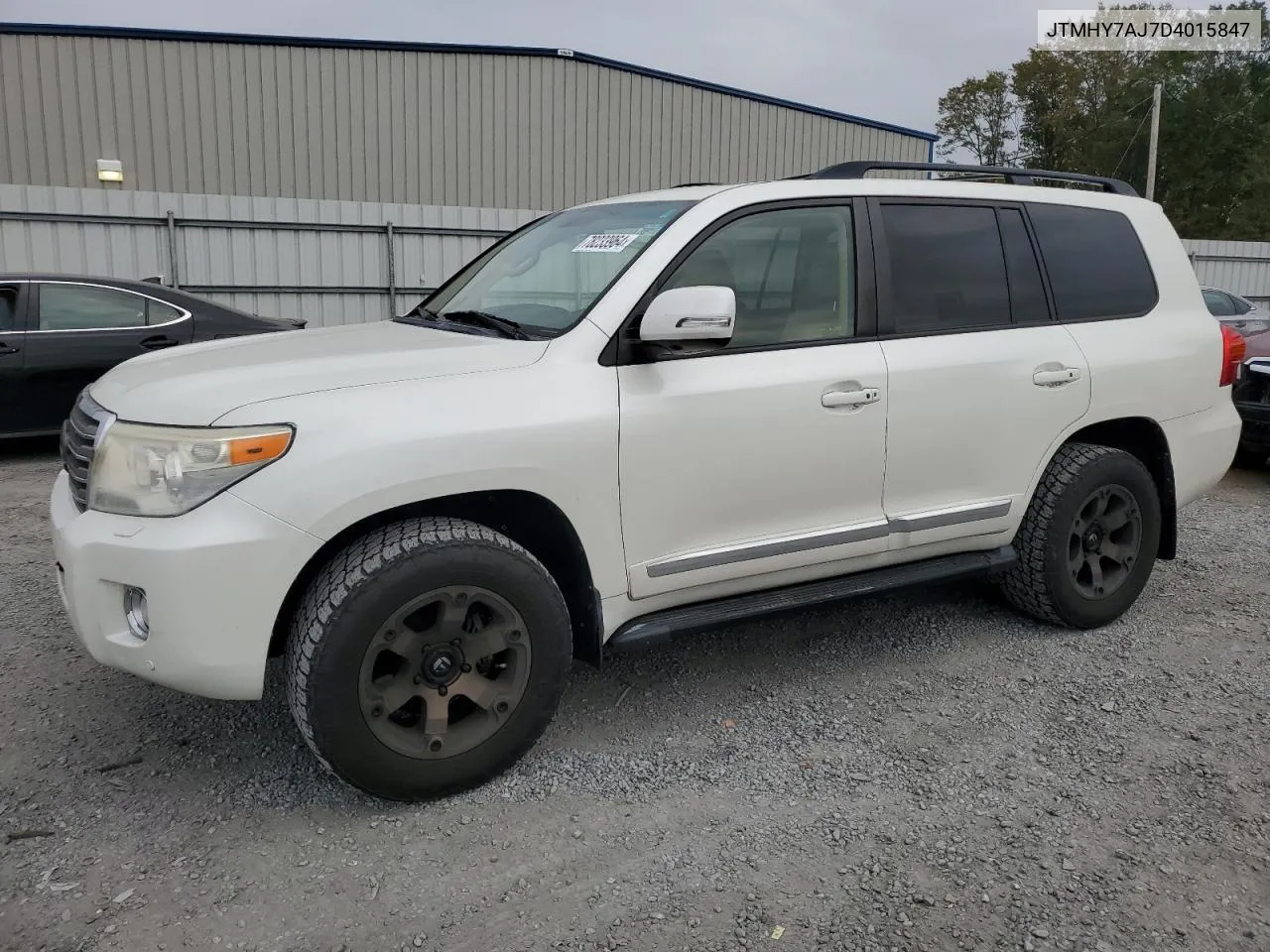 2013 Toyota Land Cruiser VIN: JTMHY7AJ7D4015847 Lot: 78233964