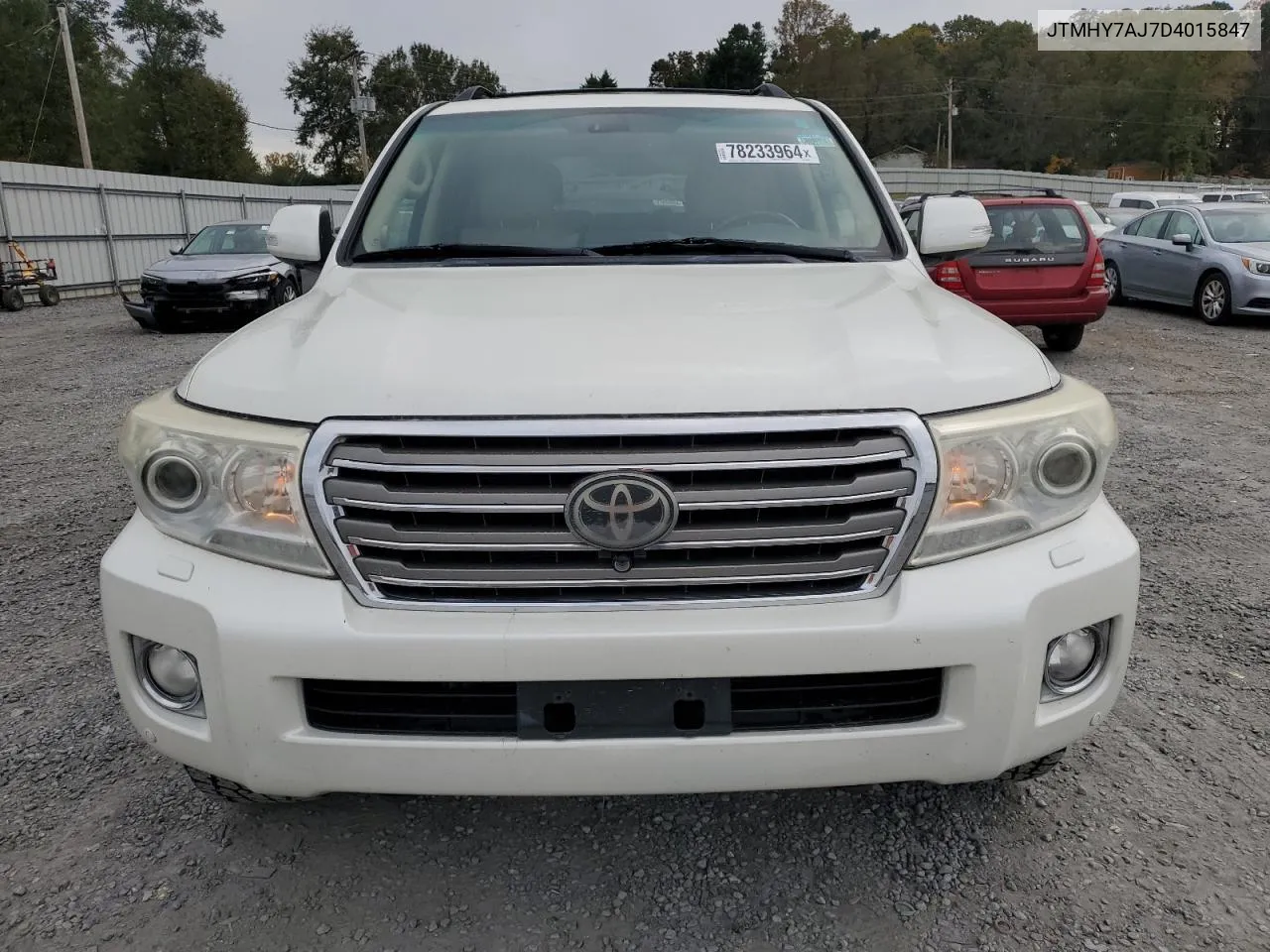 2013 Toyota Land Cruiser VIN: JTMHY7AJ7D4015847 Lot: 78233964