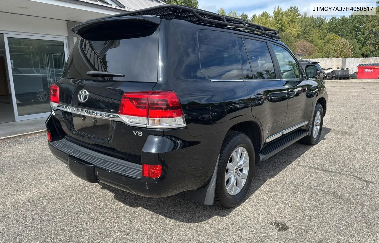 JTMCY7AJ7H4050517 2017 Toyota Land Cruiser