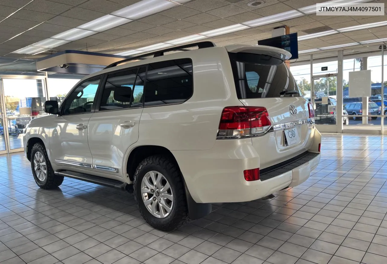 2021 Toyota Land Cruiser Vx-R VIN: JTMCY7AJ4M4097501 Lot: 77044004